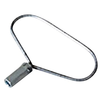 配管洗浄用チューブブラシ用 接柄用取手 アズワン