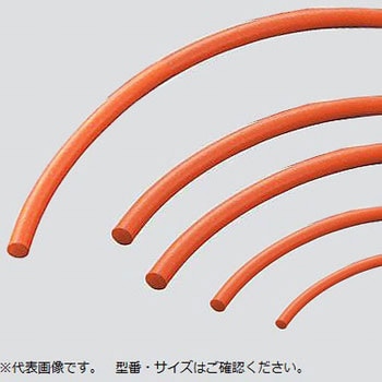 シリコーンスポンジ紐丸 アズワン