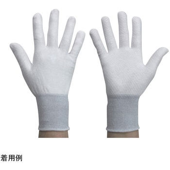 耐切創編み手袋 滑り止め加工 10双入 CR-01-Jシリーズ ウインセス