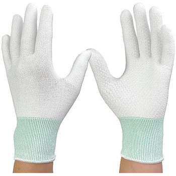 耐切創編み手袋 滑り止め加工 10双入 CR-01-Jシリーズ ウインセス