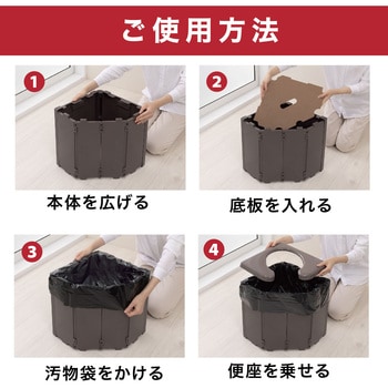ポータブルコーナートイレ サンコー