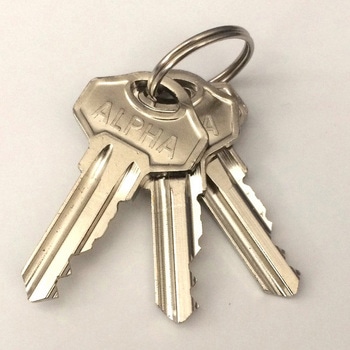 ステンレス南京錠 同一キー アルファ