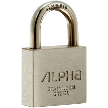 ステンレス南京錠 同一キー アルファ