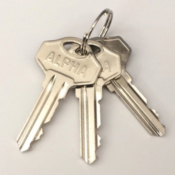 ステンレス南京錠 同一キー アルファ