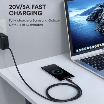 ケーブル Impulse PD USB-C 3.1 [Type-C to Type-C] AUKEY(オーキー)