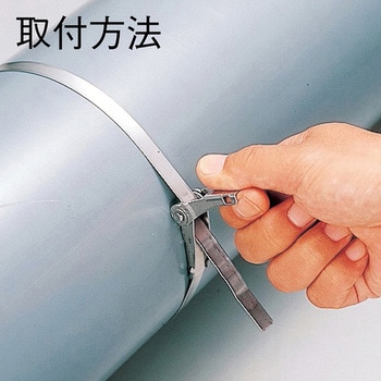 ステンレスベルト(締付金具付) SB-400 日本緑十字社
