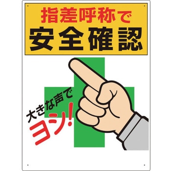 指差呼称標識 指差呼称で安全確認 ユニット