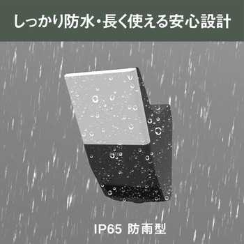 W-620 3W×1灯 乾電池式無線連動センサーライト(送受信型) 1個 ライテックス(ムサシ) 【通販モノタロウ】