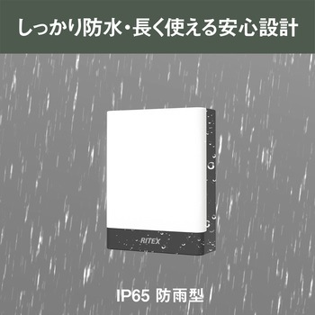 乾電池式無線連動チャイム&ライト(受信型) ライテックス(ムサシ)