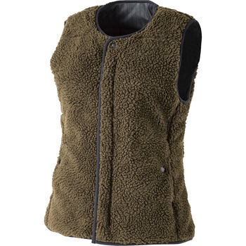 電熱レディース ボアフリースベスト CUC(中国産業)