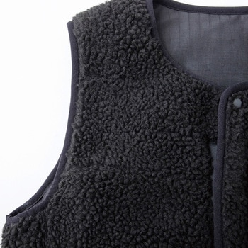 電熱レディース ボアフリースベスト CUC(中国産業)