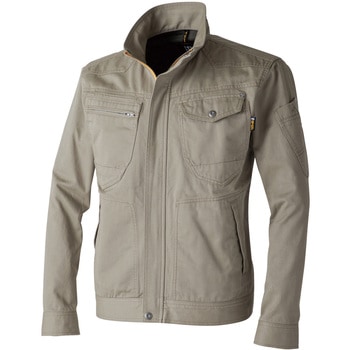 綿100%長袖ブルゾン CUC(中国産業)