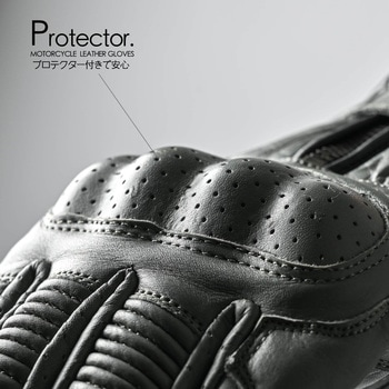 バイク レザー グローブ  タッチパネル対応 プロテクター RIDEZ(ライズ)