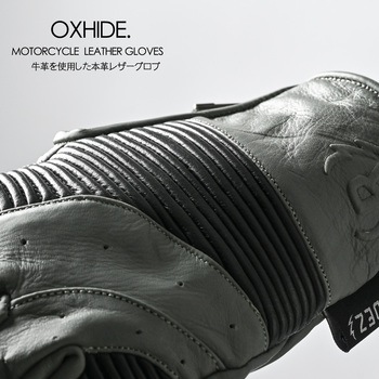 レトロ レザー バイクグローブ スマホ対応 RIDEZ(ライズ)