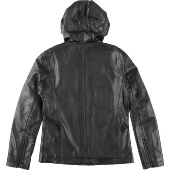 RR04-M バイク用 本革 フード付き レザージャケット RIDEZ(ライズ