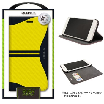 iPhone 6_6S [RUSH] デザインPUレザーカバー スタンド機能 LEPLUS