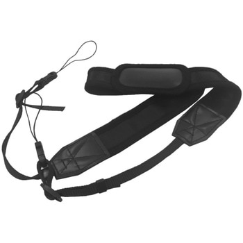 MS-NS04BK 汎用 ナイロン製ネックストラップ ブラック 1個 MS