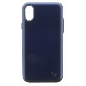 iPhone XS/iPhone X 【+U】Kyle/Slide式カード収納ハイブリットケース 薄型 LEPLUS