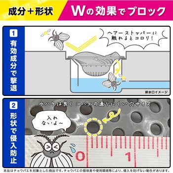 バルサン 浴室用ヘアーストッパー - LEC(レック)