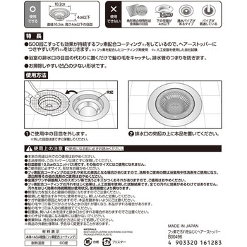 フッ素で汚れをはじくヘアーストッパー LEC(レック)
