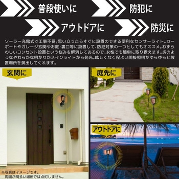wasser tech305 ソーラーガーデンライト 大河商事