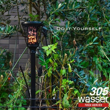 wasser tech305 ソーラーガーデンライト 大河商事