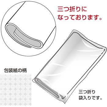 包装紙 佛事柄 半才 ササガワ