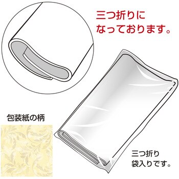 包装紙 花柄 半才 ササガワ