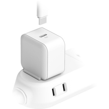 USBポート付AC充電器 ACUSB-C-PD20W  折りたたみ カシムラ