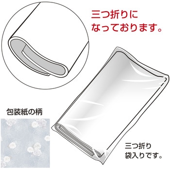 包装紙 佛事柄 半才 ササガワ