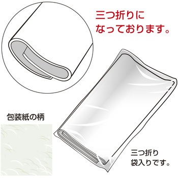 包装紙 佛事柄 半才 ササガワ
