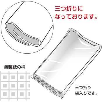 包装紙 佛事柄 半才 ササガワ