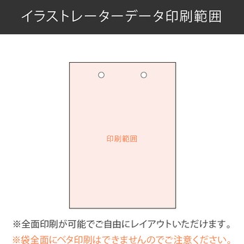 【名入れ】ラミネート手提げ紙袋≪イラストレーターデーター入稿≫ レスタス