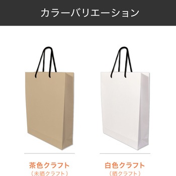 【名入れ】クラフト手提げ紙袋≪イラストレーターデーター入稿≫ レスタス