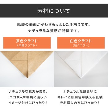 【名入れ】クラフト手提げ紙袋≪イラストレーターデーター入稿≫ レスタス