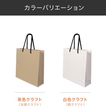 【名入れ】クラフト手提げ紙袋≪イラストレーターデーター入稿≫ レスタス