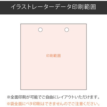 【名入れ】クラフト手提げ紙袋≪イラストレーターデーター入稿≫ レスタス