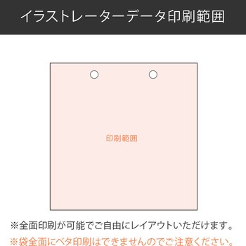 【名入れ】クラフト手提げ紙袋≪イラストレーターデーター入稿≫ レスタス