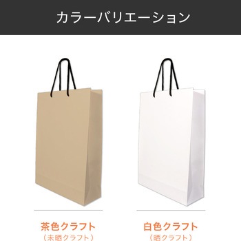 【名入れ】クラフト手提げ紙袋≪イラストレーターデーター入稿≫ レスタス