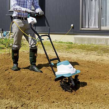 電動耕運機 菜援くん Green Art 電気式耕うん機 通販モノタロウ Gcv 110