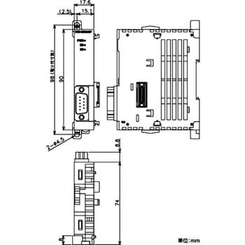 FX5-232ADP RS-232C通信用アダプタ 1台 三菱電機 【通販モノタロウ】