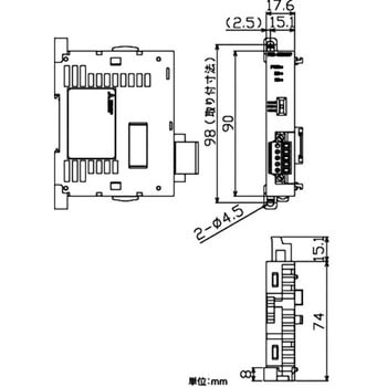 FX5-485ADP RS-485通信用アダプタ 三菱電機 適合機種FX5S.FX5UJ.FX5U.FX5UC - 【通販モノタロウ】