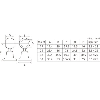 ステン首長ゲンコ(通) 八幡ねじ