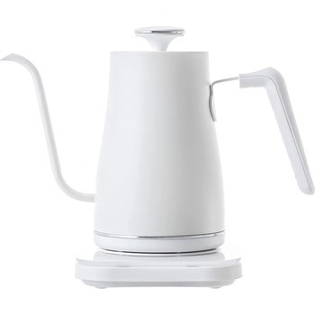 EGL-C1281(WS) �d�C�P�g�� ���x�ݒ�@�\�t�� YAMAZEN(�R�P) �e��800mL �z���C�g&�V���o�[�F 21042500