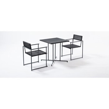 PATIO PETITE MAシリーズ ハイスツール ブラック 人工ラタン 2