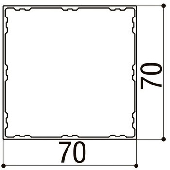 枕木材 70×70 TOEX(LIXIL)
