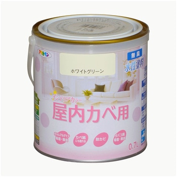 NEW水性インテリアカラー屋内カベ アサヒペン