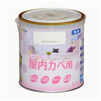 NEW水性インテリアカラー屋内カベ アサヒペン