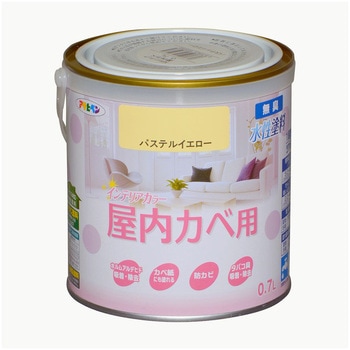 NEW水性インテリアカラー屋内カベ アサヒペン