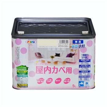 NEW水性インテリアカラー屋内カベ アサヒペン